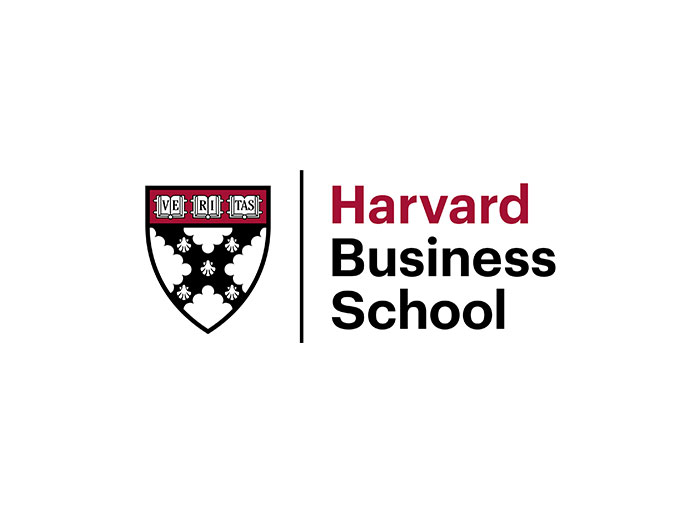 Harvard Business School logo.